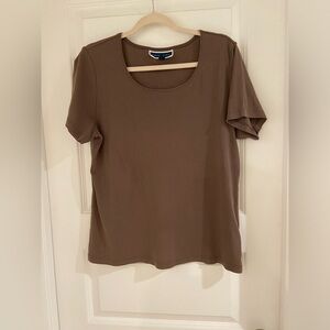Karen Scott short sleeve top